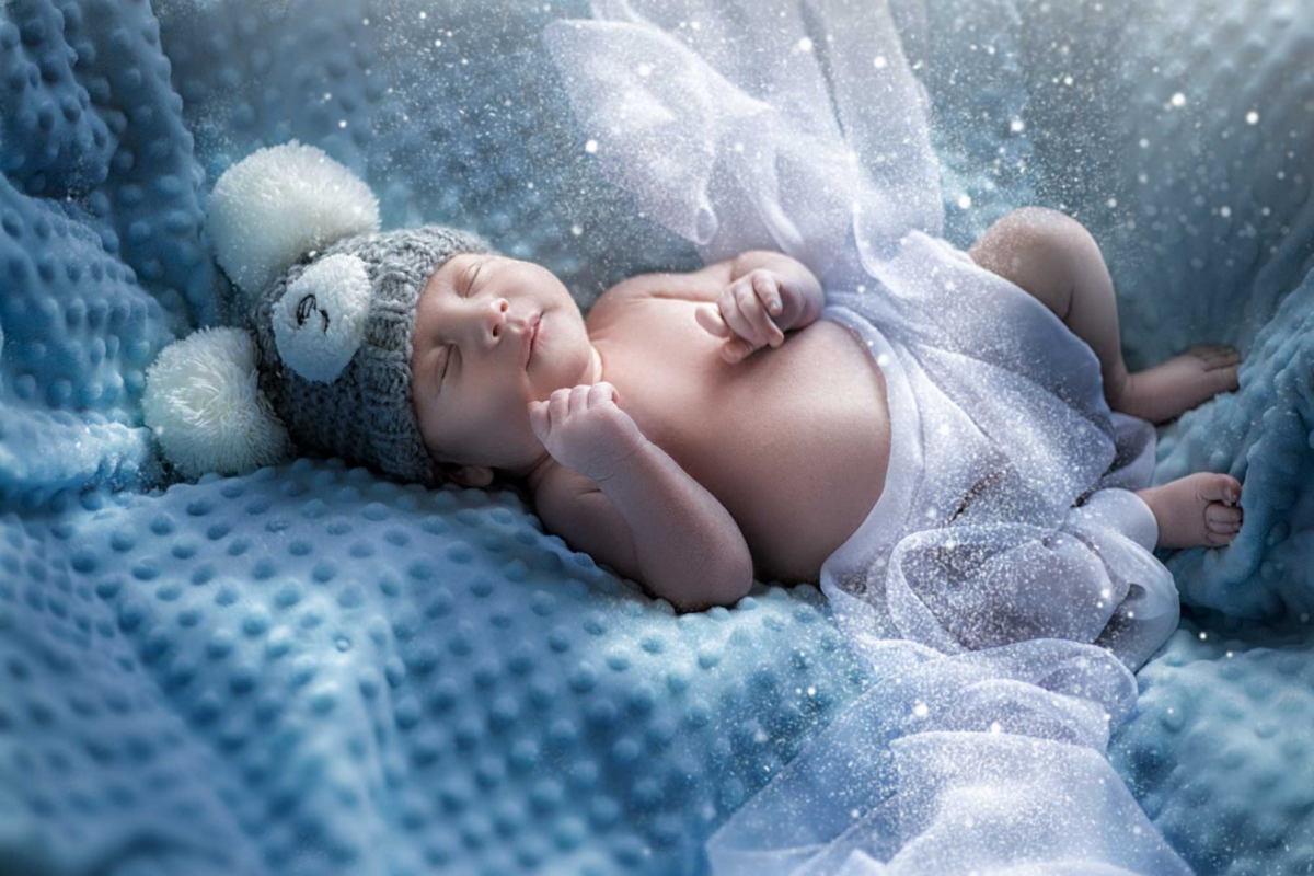 Trẻ sơ sinh là biểu tượng khởi đầu may mắn